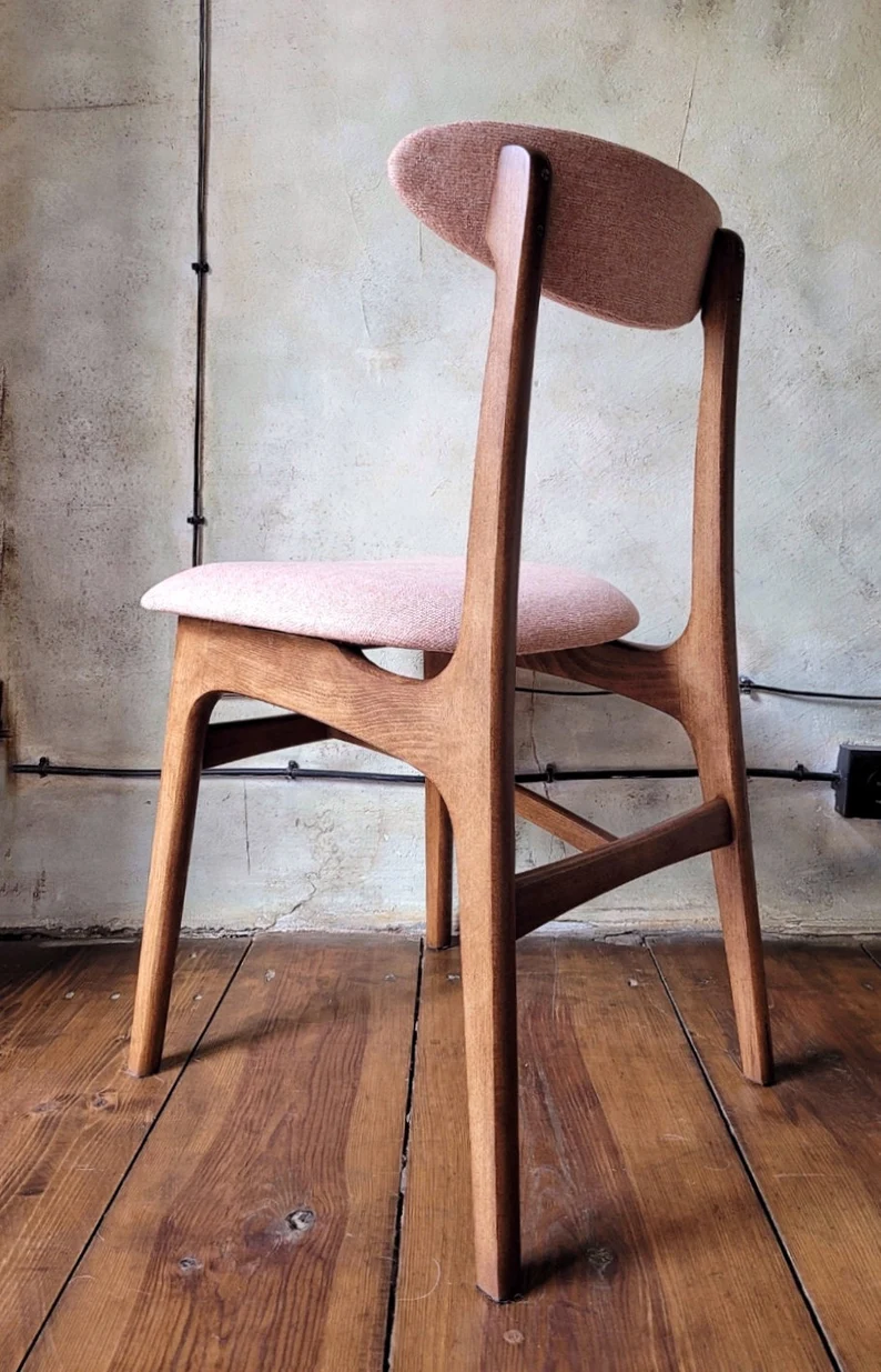 Vintage polish mid-century chair